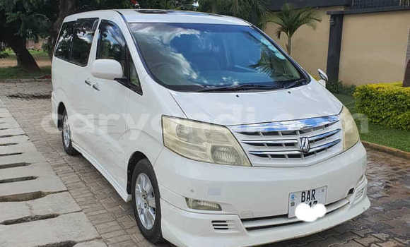 Buy Used Toyota Alphard White Car in Chingola in Zambia