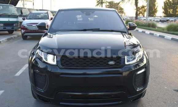 Acheter Occasion Voiture Land Rover Range Rover Evoque Noir à Lusaka, Zambie