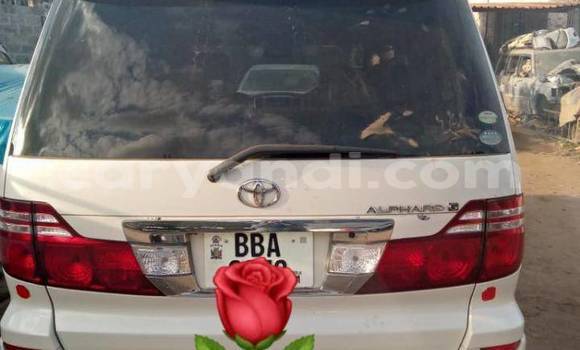Acheter Occasion Voiture Toyota Alphard Blanc à Lusaka, Zambie Acheter Occasion Voiture Toyota Alphard Blanc à Lusaka, Zambie