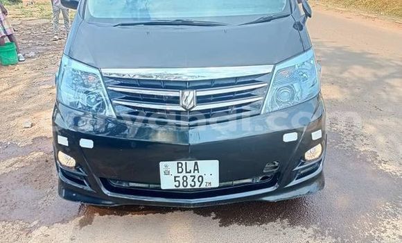 Buy Used Toyota Alphard Black Car in Kitwe in Zambia