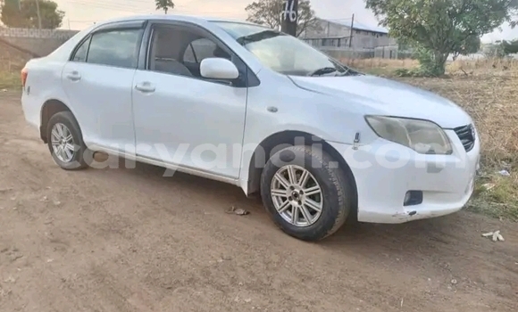 Buy Used Toyota Axio White Car in Kaoma in Western