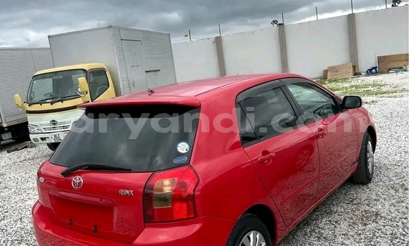 Buy Used Toyota Runx Red Car in Import - Dubai in Zambia