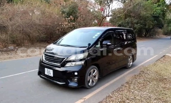 Buy Used Toyota Vellfire Black Car in Lusaka in Zambia