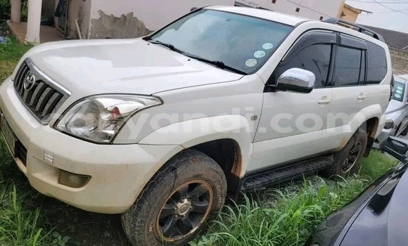 Acheter Occasion Voiture Toyota Prado Blanc à Lusaka, Zambie Acheter Occasion Voiture Toyota Prado Blanc à Lusaka, Zambie