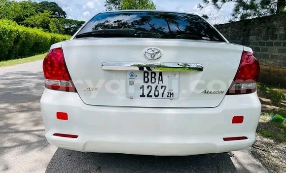 Acheter Occasion Voiture Toyota Allion Blanc à Lusaka, Zambie Acheter Occasion Voiture Toyota Allion Blanc à Lusaka, Zambie