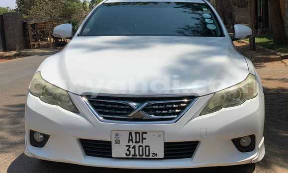 Buy Used Toyota Mark X White Car in Lusaka in Zambia