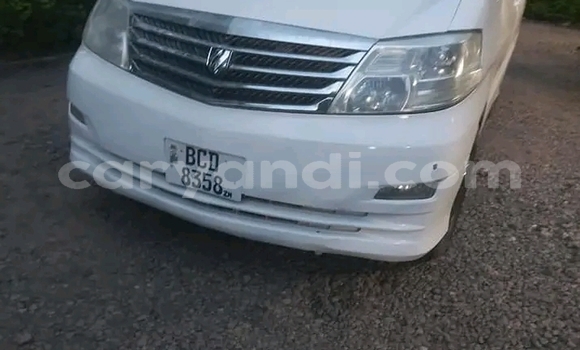 Buy Used Toyota Alphard White Car in Lusaka in Zambia