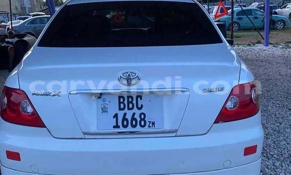 Acheter Occasion Voiture Toyota Mark X Blanc à Kitwe, Zambie Acheter Occasion Voiture Toyota Mark X Blanc à Kitwe, Zambie