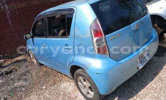 Acheter Occasion Voiture Toyota Passo Bleu à Kitwe, Zambie Acheter Occasion Voiture Toyota Passo Bleu à Kitwe, Zambie