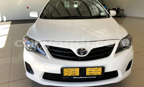 Buy Used Toyota Corolla White Car in Lusaka in Zambia