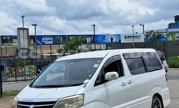 Buy Used Toyota Alphard White Car in Lusaka in Zambia