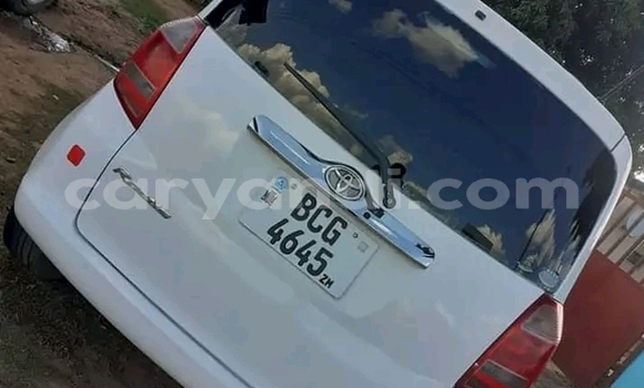Buy Used Toyota Ractis White Car in Lusaka in Zambia Buy Used Toyota Ractis White Car in Lusaka in Zambia