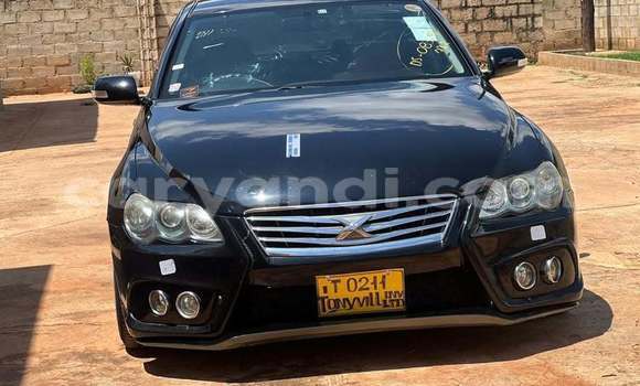 Buy Used Toyota Mark X Black Car in Lusaka in Zambia