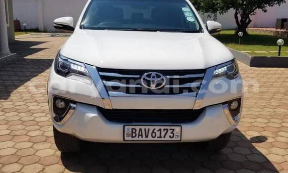 Buy Used Toyota Fortuner White Car in Lusaka in Zambia