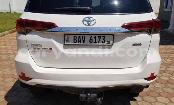 Buy Used Toyota Fortuner White Car in Lusaka in Zambia Buy Used Toyota Fortuner White Car in Lusaka in Zambia
