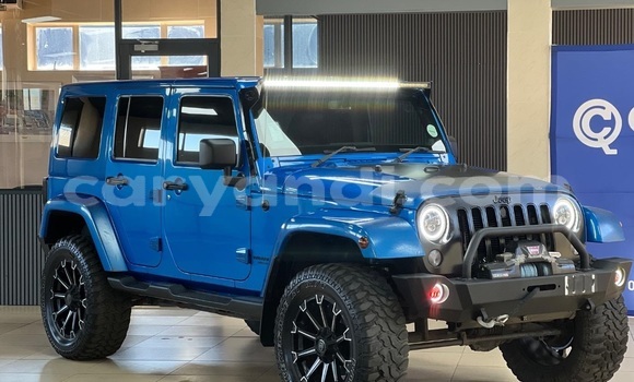 Buy Used Jeep Wrangler Blue Car in Kabwe in Zambia