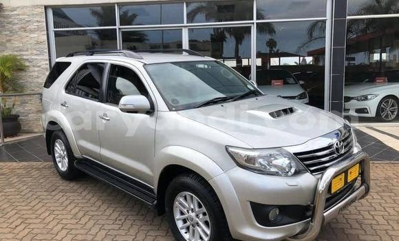 Buy Used Toyota Fortuner Silver Car in Kabwe in Zambia