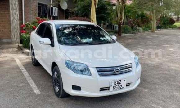 Acheter Occasion Voiture Toyota Axio Blanc à Lusaka, Zambie