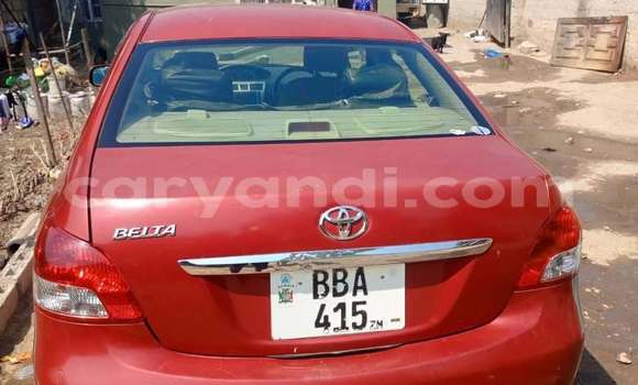 Acheter Occasion Voiture Toyota Belta Rouge à Chinsali, Nord Acheter Occasion Voiture Toyota Belta Rouge à Chinsali, Nord