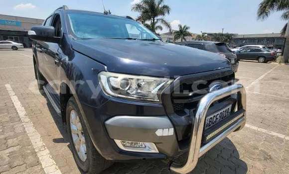 Buy Used Ford Ranger Black Car in Lusaka in Zambia