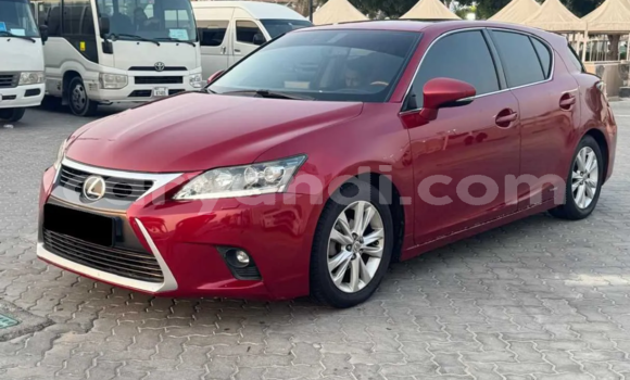 Buy Used Lexus CT Red Car in Lusaka in Zambia