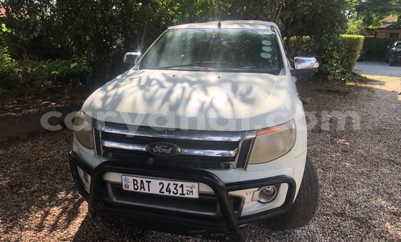 Buy Used Ford Ranger White Car in Lusaka in Zambia