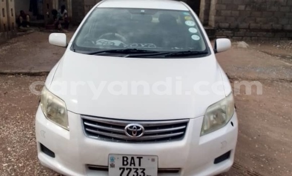 Buy Used Toyota Axio White Car in Lusaka in Zambia