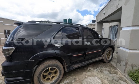 Buy Used Toyota Fortuner Black Car in Lusaka in Zambia