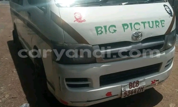 Buy Used Toyota Hiace White Car in Choma in Southern Buy Used Toyota Hiace White Car in Choma in Southern