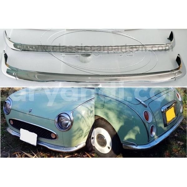 Big with watermark nissan figaro bumpers year 1991 new 1