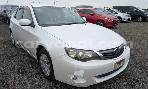 Buy Used Subaru Impreza White Car in Lusaka in Zambia