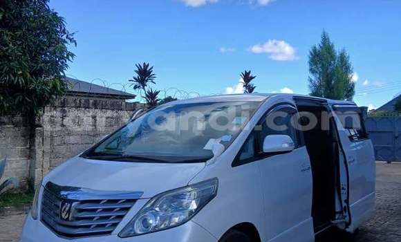 Buy Used Toyota Alphard White Car in Lusaka in Zambia