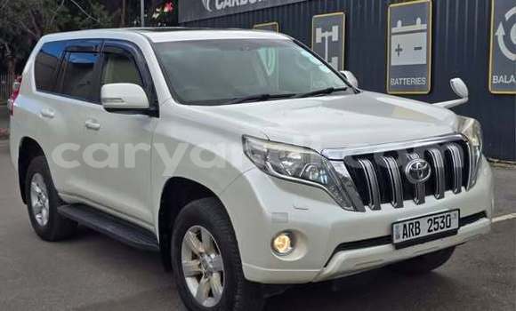 Buy Used Toyota Land Cruiser Prado White Car in Lusaka in Zambia