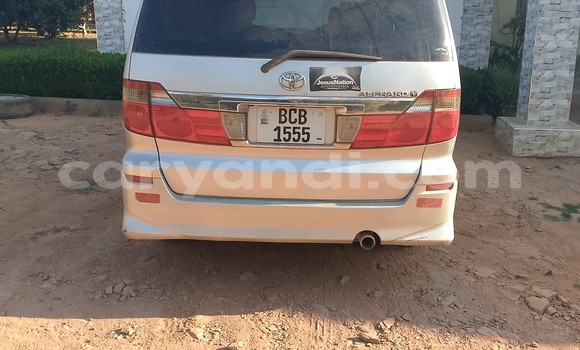 Buy Used Toyota Alphard Silver Car in Lusaka in Zambia