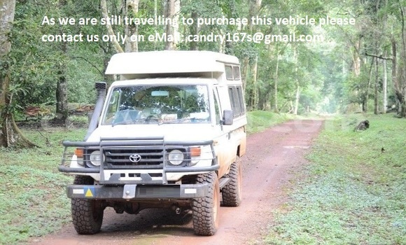 Buy Used Toyota Land Cruiser Beige Car in Lusaka in Zambia
