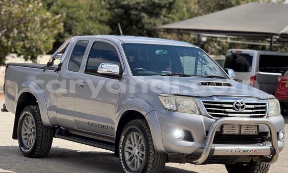 Buy Used Toyota Hilux Silver Car in Chambishi in Copperbelt