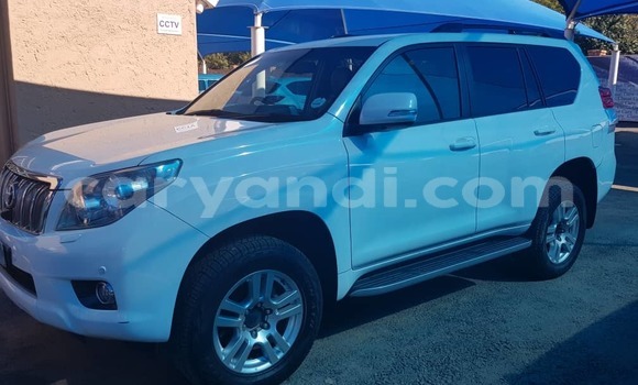 Buy Used Toyota Prado White Car in Lusaka in Zambia Buy Used Toyota Prado White Car in Lusaka in Zambia