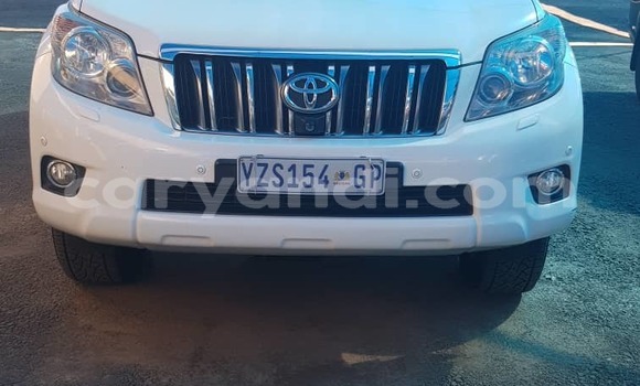 Buy Used Toyota Prado White Car in Lusaka in Zambia Buy Used Toyota Prado White Car in Lusaka in Zambia
