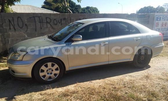 Buy Used Toyota Avensis Silver Car in Lusaka in Zambia Buy Used Toyota Avensis Silver Car in Lusaka in Zambia