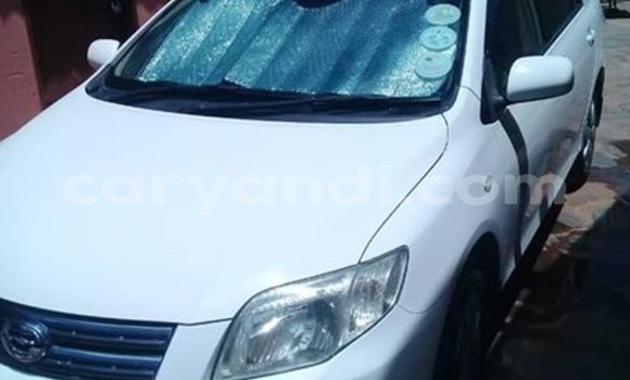 Acheter Occasion Voiture Toyota Axio Blanc à Lusaka, Zambie Acheter Occasion Voiture Toyota Axio Blanc à Lusaka, Zambie