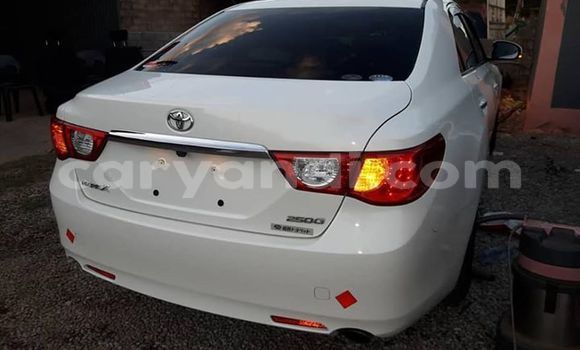 Acheter Occasion Voiture Toyota Mark X Blanc à Lusaka, Zambie Acheter Occasion Voiture Toyota Mark X Blanc à Lusaka, Zambie