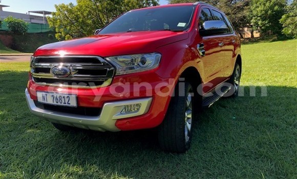Acheter Occasion Voiture Ford Everest Rouge à Livingstone, Zambie Acheter Occasion Voiture Ford Everest Rouge à Livingstone, Zambie