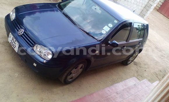 Buy Used Volkswagen Golf Blue Car in Chipata in Zambia