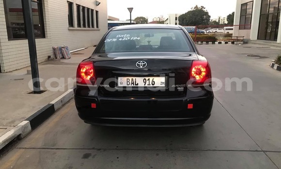 Buy Used Toyota Avensis Black Car in Lusaka in Zambia Buy Used Toyota Avensis Black Car in Lusaka in Zambia
