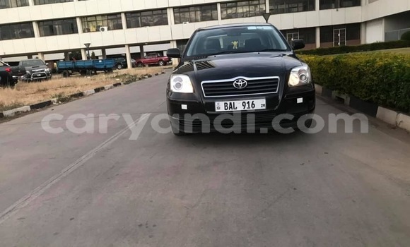 Buy Used Toyota Avensis Black Car in Lusaka in Zambia Buy Used Toyota Avensis Black Car in Lusaka in Zambia