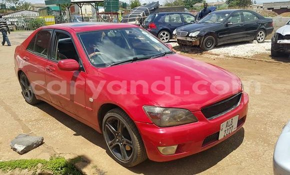 Buy Used Toyota Altezza Red Car in Chipata in Zambia Buy Used Toyota Altezza Red Car in Chipata in Zambia