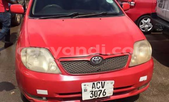 Tenga Tsaru Toyota Runx Tsvuku Mota in Chipata in Zambia Tenga Tsaru Toyota Runx Tsvuku Mota in Chipata in Zambia