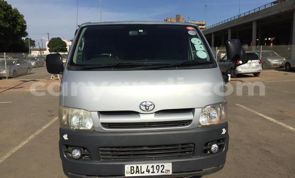 Buy Used Toyota Hiace Silver Car in Lusaka in Zambia Buy Used Toyota Hiace Silver Car in Lusaka in Zambia