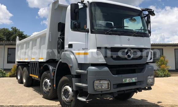 Buy Used Mercedes–Benz Tipper White Truck in Livingstone in Zambia