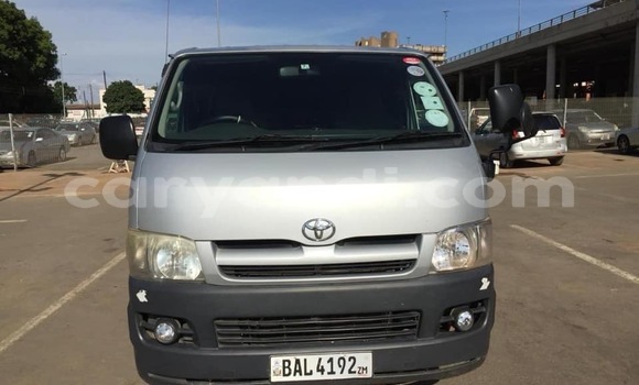 Buy Used Toyota Hiace Silver Car in Lusaka in Zambia Buy Used Toyota Hiace Silver Car in Lusaka in Zambia